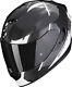 2206 Scorpion Exo 1400 Evo Air Carbon Kendal Black Wht Full Motorcycle Helmet Size M