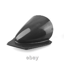 2X Carbon Fiber Rear Side Mirror Cover For Mitsubishi Evolution EVO 2004-2009 05