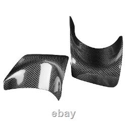 Carbon Fiber Exhaust Heat Shield Bumper Protector Set fit for Evolution X EVO 10