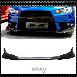 Carbon Fiber Front Bumper Lip For 2008-2015 Mitsubishi Lancer Evolution X EVO 10