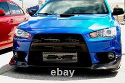 Carbon Fiber Front Bumper Lip For 2008-2015 Mitsubishi Lancer Evolution X EVO 10