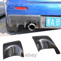 Carbon Fiber Rear Pipe Cover Exhaust Heat Shields For Mitsubishi EVO 10 X 2008UP