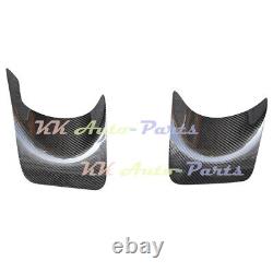 Carbon Fiber Rear Pipe Cover Exhaust Heat Shields For Mitsubishi EVO 10 X 2008UP