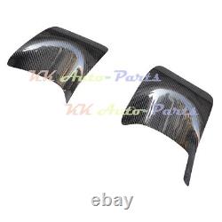 Carbon Fiber Rear Pipe Cover Exhaust Heat Shields For Mitsubishi EVO 10 X 2008UP