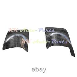 Carbon Fiber Rear Pipe Cover Exhaust Heat Shields For Mitsubishi EVO 10 X 2008UP