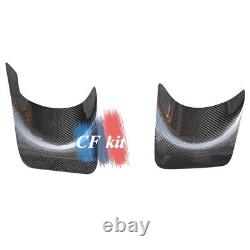 Carbon Fiber Rear Pipe Covers Exhaust Heat Shields For 08-09 Mitsubishi EVO 10 X