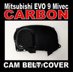 Carbon Fibre Cam Cambelt Pulley Cover For Mitsubishi Evo 9 Mivec models XC-UK