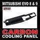 Carbon Fibre Radiator Cooling Panel For Mitsubishi Evo 8 & 9 models Evolution