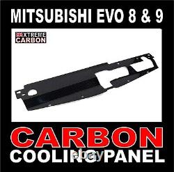 Carbon Fibre Radiator Cooling Panel For Mitsubishi Evo 8 & 9 models Evolution
