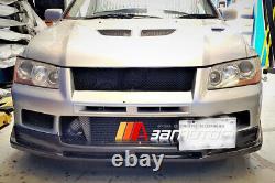 Carbon Fibre UX Style Front Bumper Lip Splitter fits MITSUBISHI Evolution EVO 7