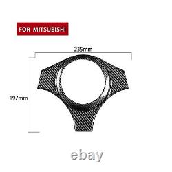 Dry Carbon Fiber Steering Wheel Cover For Mitsubishi Lancer Evolution/EVO 7 8 9