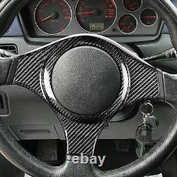 Dry Carbon Fiber Steering Wheel Cover For Mitsubishi Lancer Evolution/EVO 7 8 9