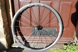 EVO E 38 Carbon fibre clincher wheelset