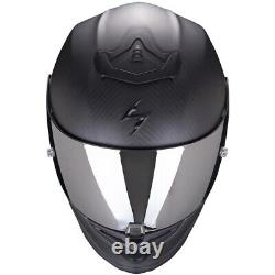 Ece-2206 Scorpion Exo R1 Evo Black Carbon Air Matt Full Motorcycle Helmet Size L