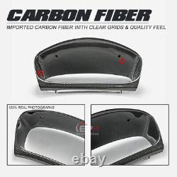 For Evolution EVO 5 6 Carbon Fiber Inner Dash Cluster Surround Replacement Parts