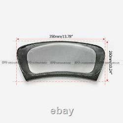 For Evolution EVO 5 6 Carbon Fiber Inner Dash Cluster Surround Replacement Parts