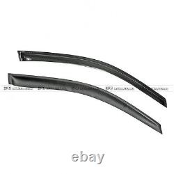 For Misubishi EVO 7 8 9 Carbon Fiber Window Visor Rain Guard Wind Deflector