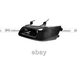 For Misubishi EVO 7 8 9 (LHD) Vented Headlight Air Duct Trim Carbon Fiber 1pcs