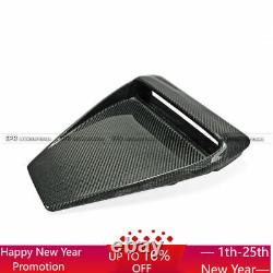 For Mitsubishi EVO 10 X Carbon Fiber CS Style Front Hood Vent Scoop Trim Kits