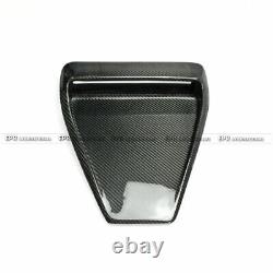 For Mitsubishi EVO 10 X Carbon Fiber CS Style Front Hood Vent Scoop Trim Kits