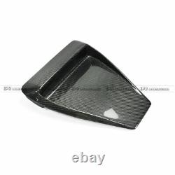 For Mitsubishi EVO 10 X Carbon Fiber CS Style Front Hood Vent Scoop Trim Kits