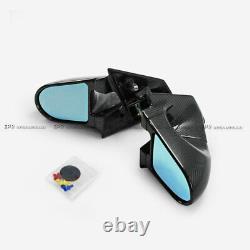 For Mitsubishi EVO 7 8 9 RHD CT9A GND Carbon Fiber Aero Side Rear view Mirror
