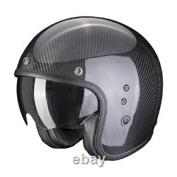 Helmet Scorpion Belfast/Evo Carbon Solid Black