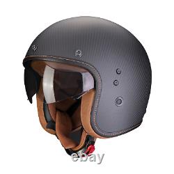 Helmet Scorpion Belfast/Evo Carbon Solid Matte Black