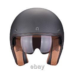 Helmet Scorpion Belfast/Evo Carbon Solid Matte Black