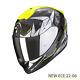 Helmet Scorpion EXO-1400 Evo Carbon Air Aranea Black Neon Yellow New 2023