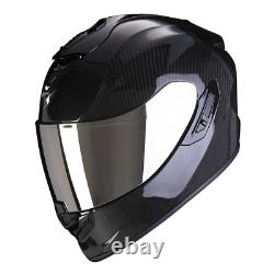 Helmet Scorpion EXO-1400 Evo Carbon Air Solid Black New 2023