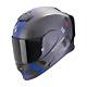 Helmet Scorpion EXO-R1 Evo Carbon Air MG Matte Black Blue 2024