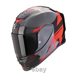 Helmet Scorpion EXO-R1 Evo Carbon Air Rally Black Red 2024