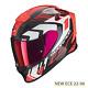 Helmet Scorpion EXO-R1 Evo Carbon Air Supra Black Red New 2023