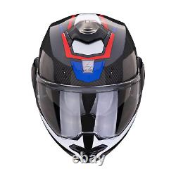 Helmet Scorpion Exo-Tech Evo Carbon Rover Black Red Blue 2024