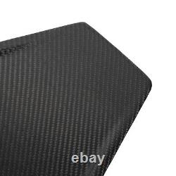 Hood Scoop Vent Cover Glossy Black Carbon Fiber For Lancer Evolution X EVO 10