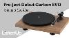 How To Setup Project Debut Carbon Evo Turntable