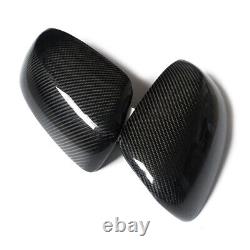 Left + Right Side Wing Door Mirror Cover Cap Fit For Mitsubishi Lancer EX EVO X