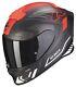 Motorcycle Helmet ECE-2206 Scorpion Exo R1 Evo Black Carbon Air Supra Red Matt L