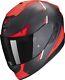 Motorcycle Helmet Integral 2206 Scorpion EXO 1400 EVO AIR CARBON Kendal, Black
