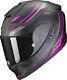 Motorcycle Helmet Integral ECE22.06 Scorpion EXO 1400 Evo Air Carbon Kydra Pink