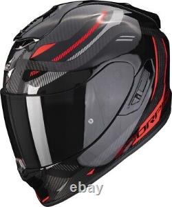 Motorcycle Helmet Integral ECE22.06 Scorpion EXO 1400 Evo Air Carbon Kydra Red M