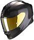 Motorcycle Helmet Integral ECE-2206 Carbon Scorpion Exo R1 Evo Black Air TG M