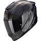 Motorcycle Helmet S Scorpion EXO-1400 Evo 2 II Carbon Air Reika Sw-Silber-Blau