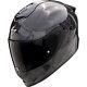 Motorcycle Integral Helmet L Scorpion EXO-1400 Evo 2 II Carbon Air Onyx Black