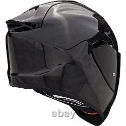 Motorcycle Integral Helmet L Scorpion EXO-1400 Evo 2 II Carbon Air Onyx Black