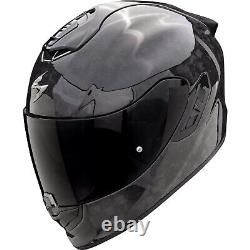 Motorcycle Integral Helmet S Scorpion EXO-1400 Evo 2 II Carbon Air Onyx Black