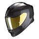 Motorcycle Scorpion EXO-R1 EVO Carbon Air Helmet (Black/Carbon) Size XL