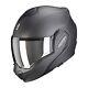 Motorcycle Scorpion EXO-TECH EVO Carbon Flip-Up (Black Matt/Carbon) Size L(59)