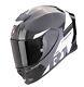 Scorpion EXO-R1 Evo Carbon Air Rally Racing Helmet (Black/White) Size L(59)